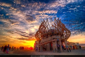 Burning Man Temple 2009, Reprocessed 2012 by Michael Holden on 500px